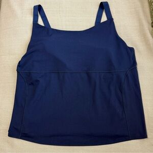 NWOT Women's Navy Activewear Game by Universal Standard Rally Tank Size XL